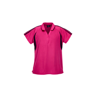 Ladies Flash Polo Royal/Gold 8
