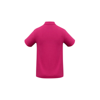 Mens Crew Polo Grey Marle Small