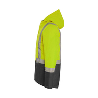 Rainbird Workwear Harvey Parka Fluoro Small Fluoro Orange/Charcoal