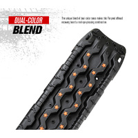 Fieryred Recovery Tracks 15T Board 4WD Vehicle Sand/Snow/Mud 1 Pair Black