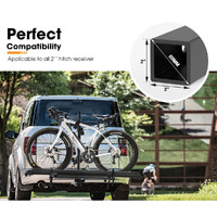 SAN HIMA 2 E-Bike Bicycle Carrier Rack Towbar Hitch 2" Receiver Mount Car Rear Rack