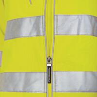 TRu Workwear Womens Softshell Full Zip Jacket with Reflective Tape TR-TJW1960T1
