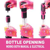 Monika 4v cordless electric cutter kit 5in1 multi-functional screwdriver electric wine corkscrew