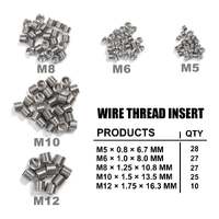 Masterspec 138pcs hss thread repair kit metric