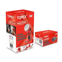 Topex 20v led light 300 lumen lightweight led torch w/ battery & charger