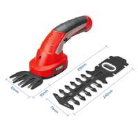 Topex 4v 2in1 cordless grass hedge  trimmer grass shears cutter garden tool