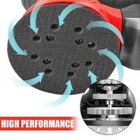 Topex 300w random orbital sander polisher variable speed +15pcs sand papers
