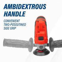 Topex 12v cordless polisher 3" mini car detailing buffer & sander w/ battery & charger