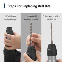 Topex 1500w sds plus rotary hammer drill havey duty impact hammer