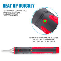 TOPEX 4V Max Cordless Glue Gun Soldering Iron Twin Kit