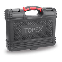 TOPEX 65-Piece Household Hand Tool Set Home Auto Repair Kit Premium Quality