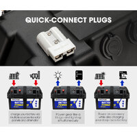 ATEM POWER 12V 40A DC to DC Battery Charger MPPT Dual Battery System with Battery Box