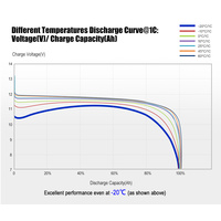 ATEMPOWER 100Ah 12V Lithium Battery LiFePO4 Deep Cycle Rechargeable Marine 4WD Replace AGM