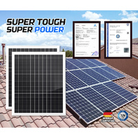 ATEM POWER 12V 120W Solar Panel Kit Mono Generator Caravan Camping Power Battery Charging