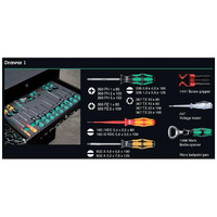 Wera Tool Rebel Workshop Trolley Including Tools WER501051