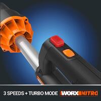 WORX NITRO 40V (2x 20V) Brushless LEAFJET Blower (Tool Only) WG5853E.9