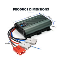 ATEM POWER 12V 60A DC to DC Battery Charger MPPT Dual Battery System lLithium AGM