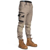 Form Work Wear Cuffed Work Pants Size 30 Colour Black
