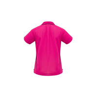 Ladies Flash Polo Royal/Gold 8