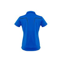 Ladies Cyber Polo Navy/Silver 24