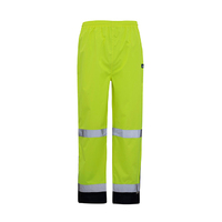 Rainbird Workwear Adults Utility Pants XS Fluro Orange
