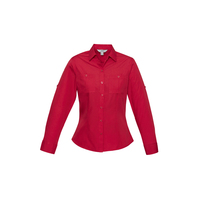 Ladies Bondi Long Sleeve Shirt Sand 6