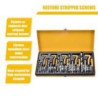 Masterspec 138pcs hss thread repair kit metric