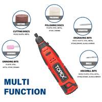 Topex 12v cordless power tool kit polisher rotary tool