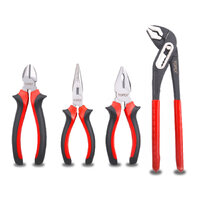 TOPEX 65-Piece Household Hand Tool Set Home Auto Repair Kit Premium Quality