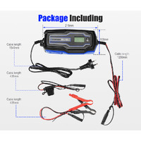 ATEM POWER Smart Battery Charger Trickle 10A 6V/12V