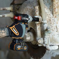 WORX 20V Cordless Brushless 3 Speed 300Nm Impact Wrench Skin (POWERSHARE Battery / Charger not incl.) - WX272.9