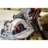 WORX 20V Brushless 120mm WORXSAW Compact Circular Saw Skin (Tool Only - Battery / Charger sold separately)