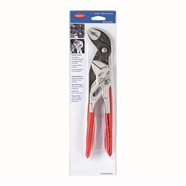 Knipex 2pc Cobra Pliers Set