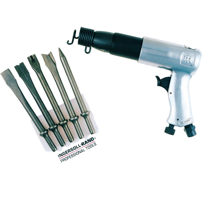 NEW INGERSOLL RAND 117K AIR HAMMER WITH CHISEL SET 2000 BLOWS PER MINUTE 