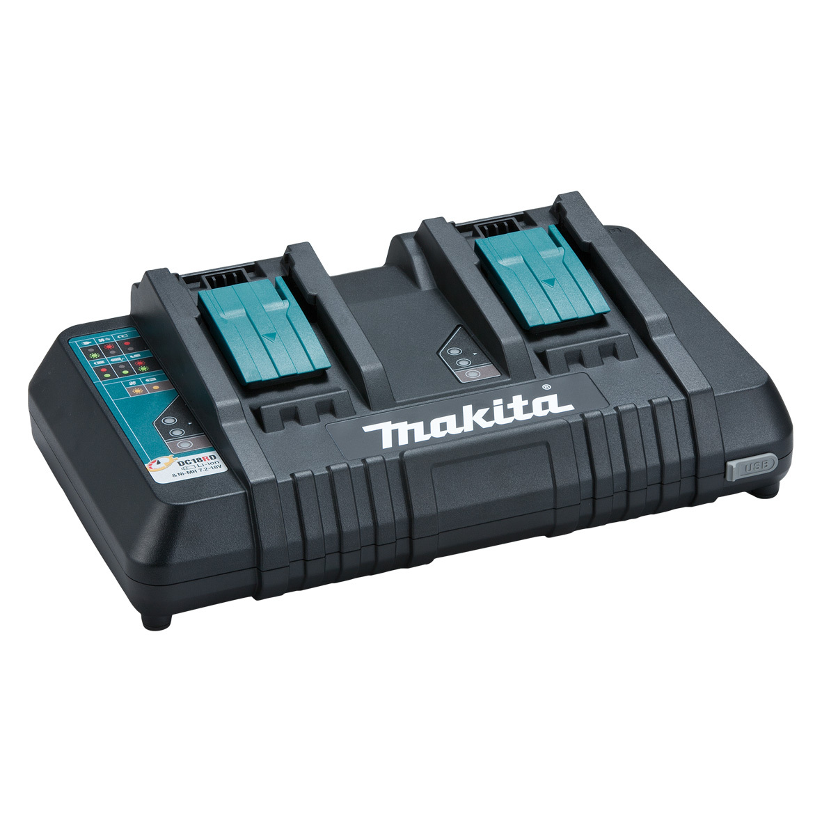 Makita 14.4/18V Dual Lithium Fast Charger 