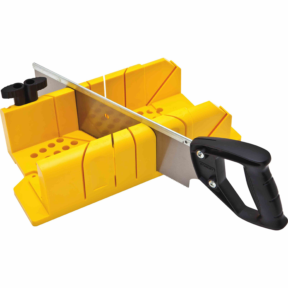 Stanley Mitre Box Clamping With Saw 250mm 20-600