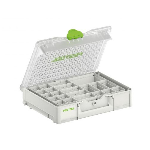 Festool 89x396mm Systainer3 Medium 22 Compartment Organiser SYS3 ORG M 89 22xESB 204853