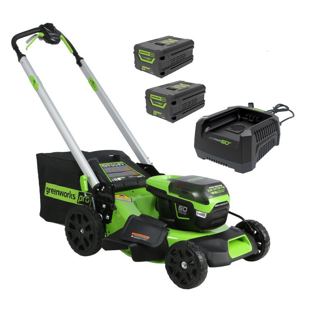 Greenworks self clearance propelled mower 60v