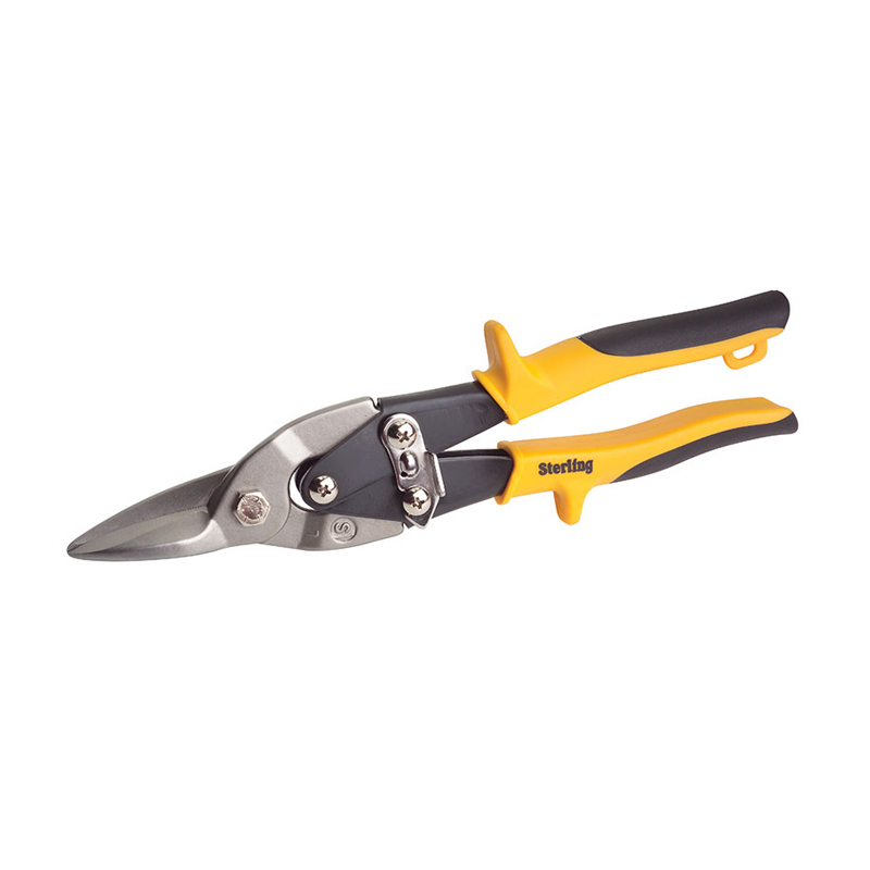 Sterling Yellow Straight Cut Aviation Snips 29-753