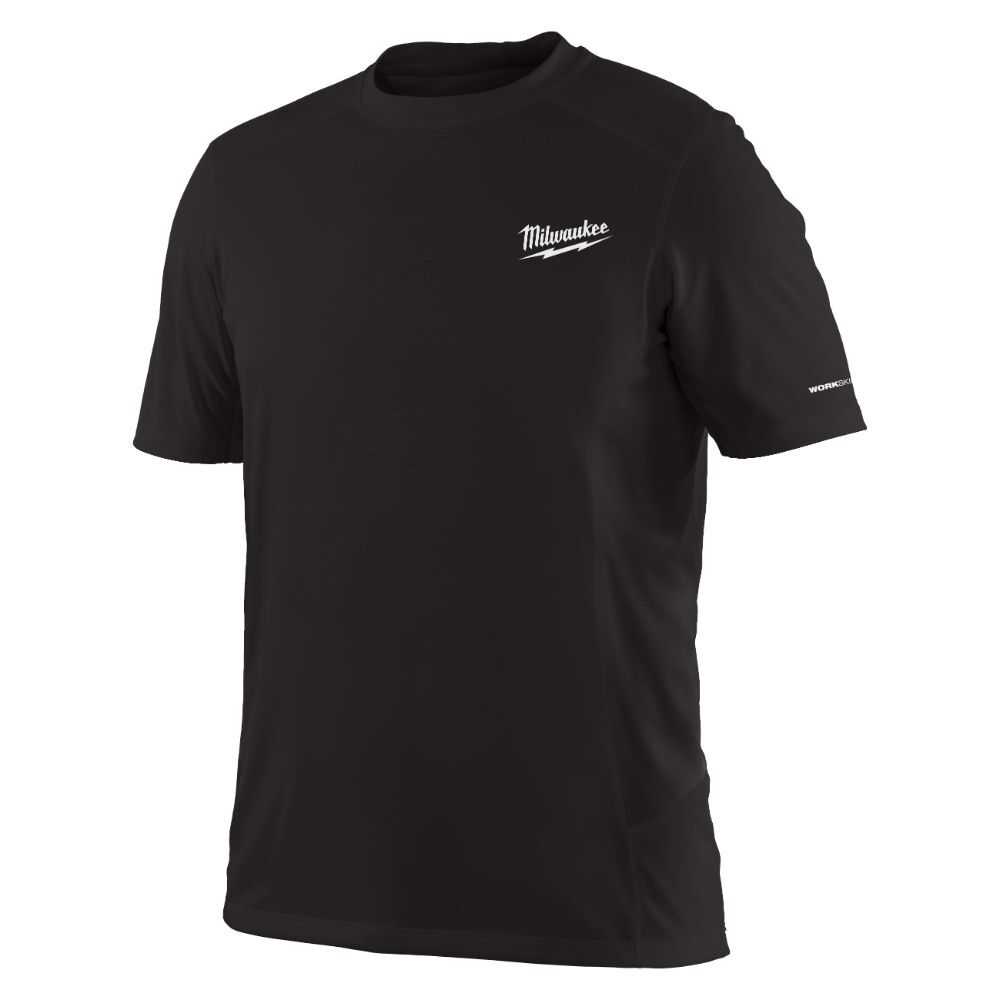 Milwaukee WORKSKIN Light Shirt Short Sleeve Black - S 414B-S