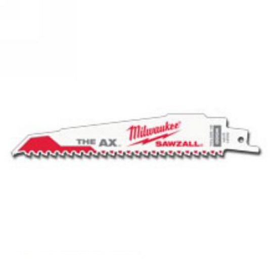 Milwaukee 5 Piece 150mm Bi-Metal Sawzall Blades 48005021