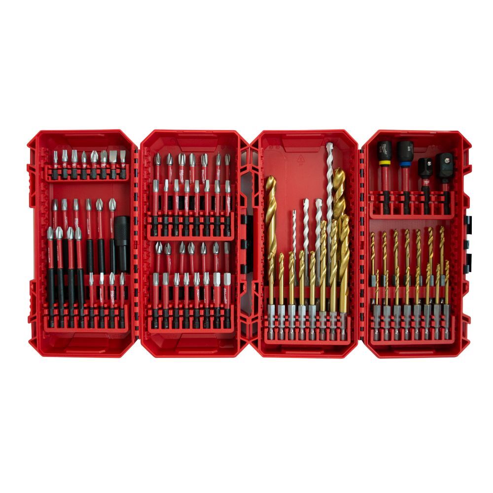Milwaukee SHOCKWAVE 86 Piece Comprehensive Drill and Drive Set