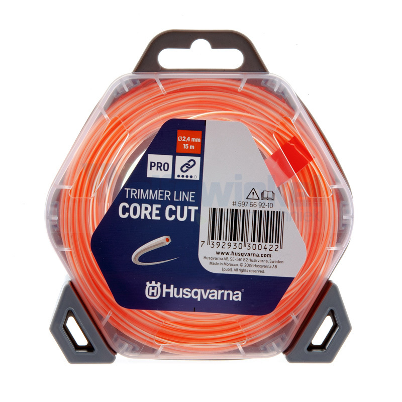Husqvarna CoreCut 3.0mm 10m Orange/Translucent Line Trimmer 597669230