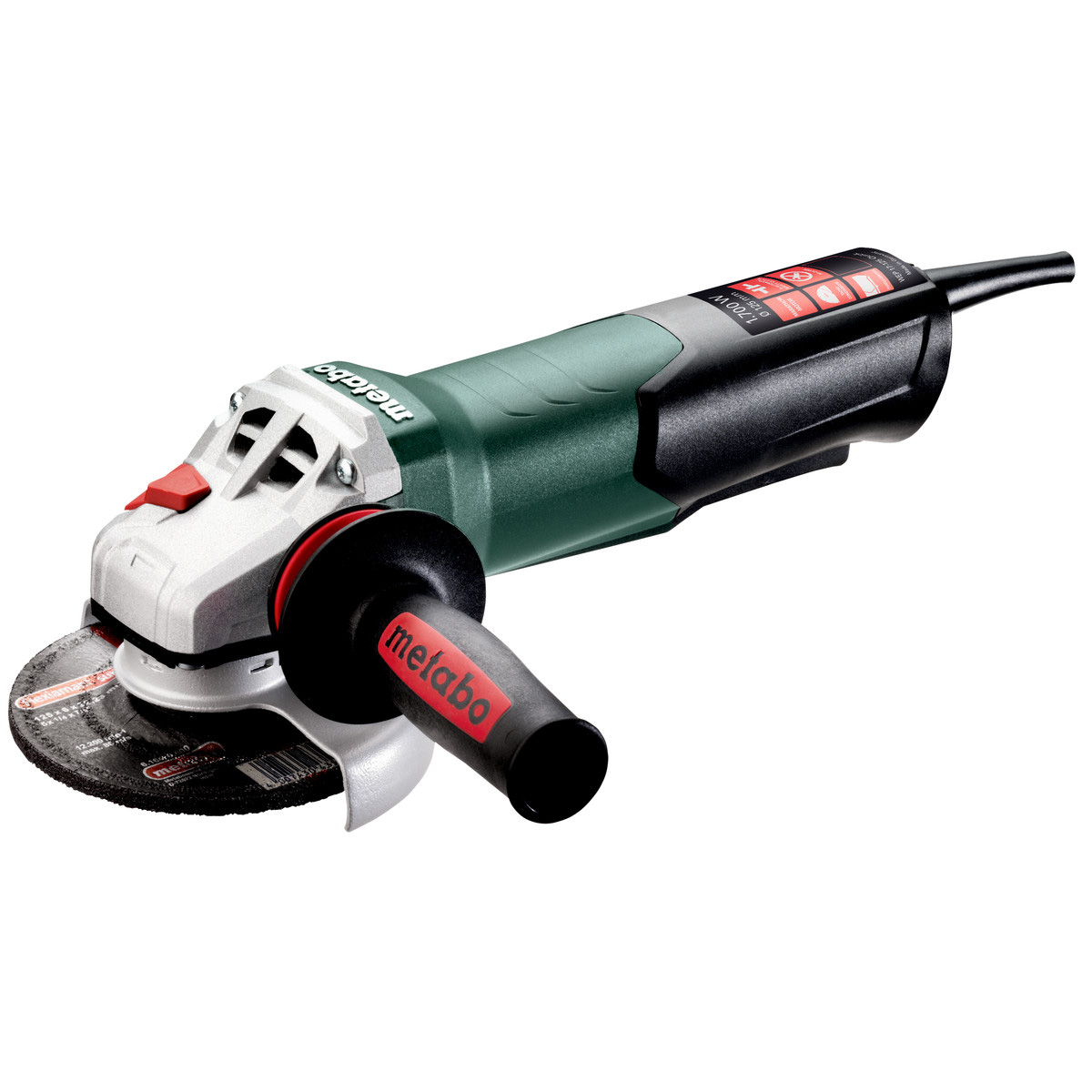 Metabo 1700W 125mm Angle Grinder WEP 17-125 QUICK 600547190