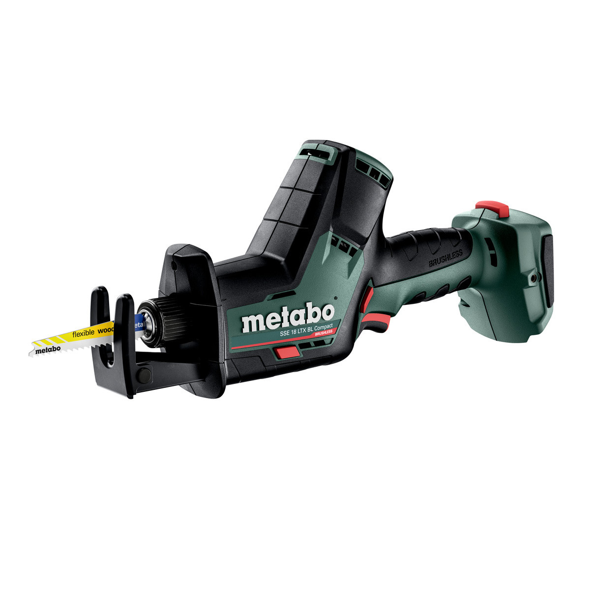 Metabo 18V Compact Reciprocating/Sabre Saw SSE 18 LTX BL (tool only) 602366850