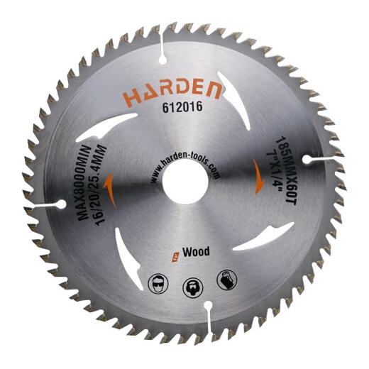 Harden 185mm x 60T 25.4mm Bore Saw Blade 612016