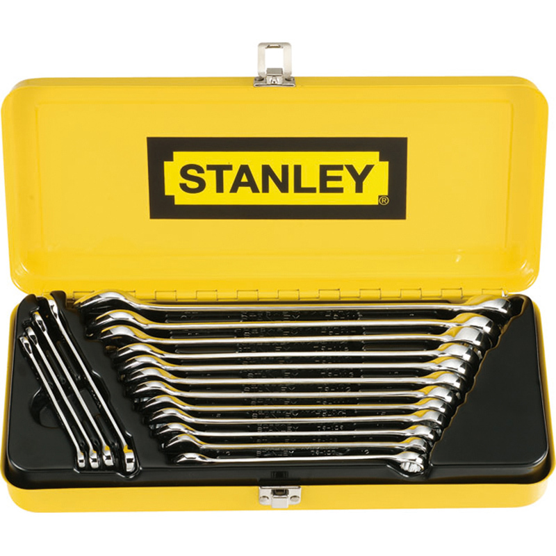 Stanley Spanner Set Ring & Open End Met 16Pc 70-162-S