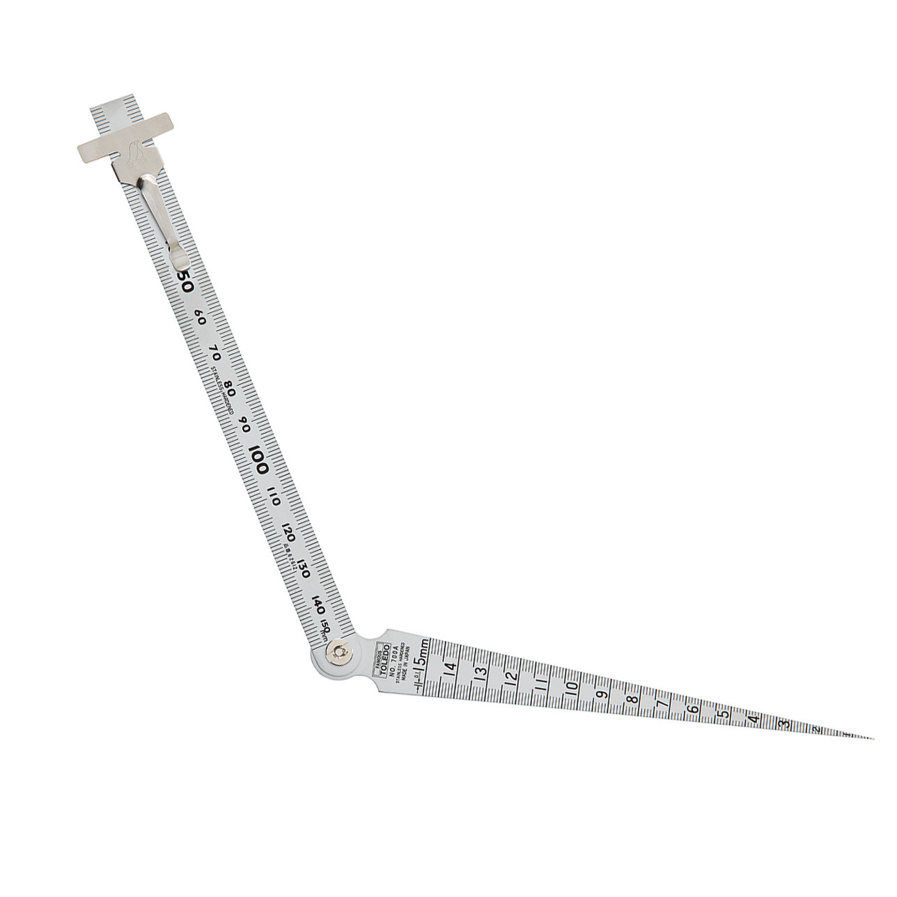 With 150mm Rule Toledo Taper Gauge 