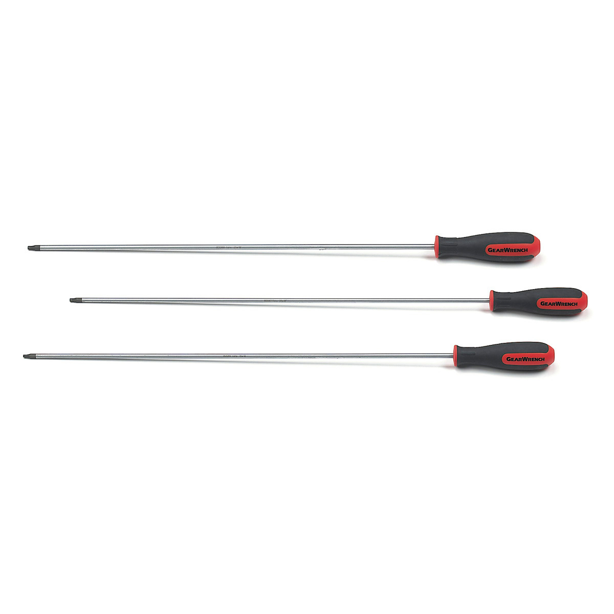 GearWrench 3 Piece 18" Torx Dual Material Screwdriver Set 80064h