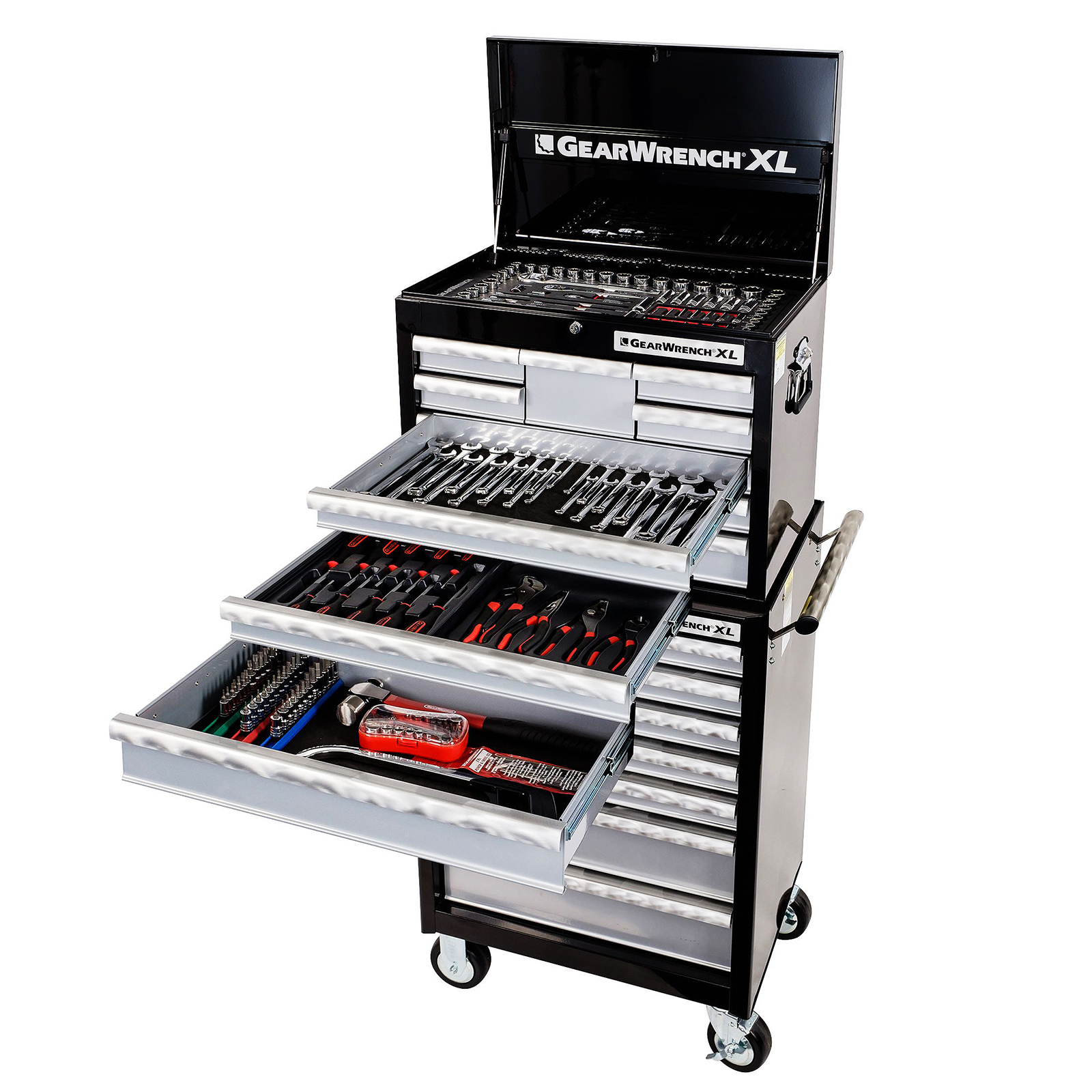GearWrench 211 Piece Tool Kit with Chest &amp; Trolley